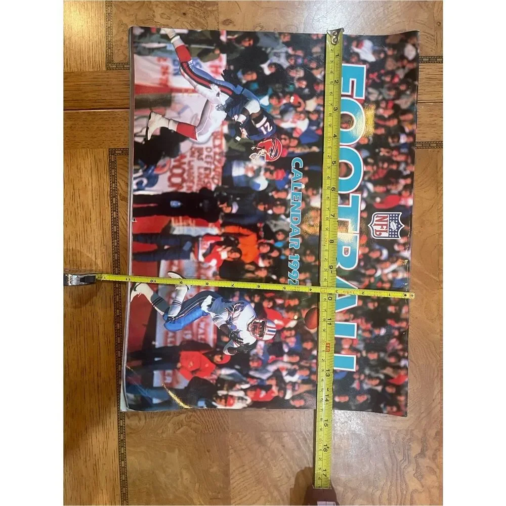NFL Football Calendar 1992 — Collectible